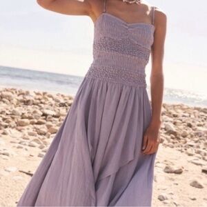 FP Elegant Lavender Maxi Dress